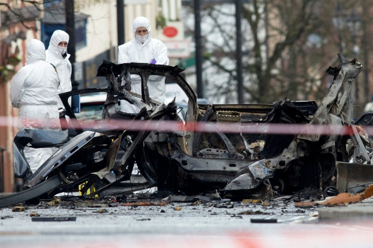 Festnahmen nach Bombenanschlag in Nordirland