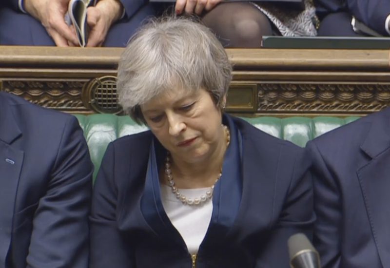 Schallende Ohrfeige für Theresa May