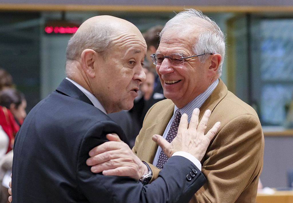 EU Foreign Affairs Council in Brussels