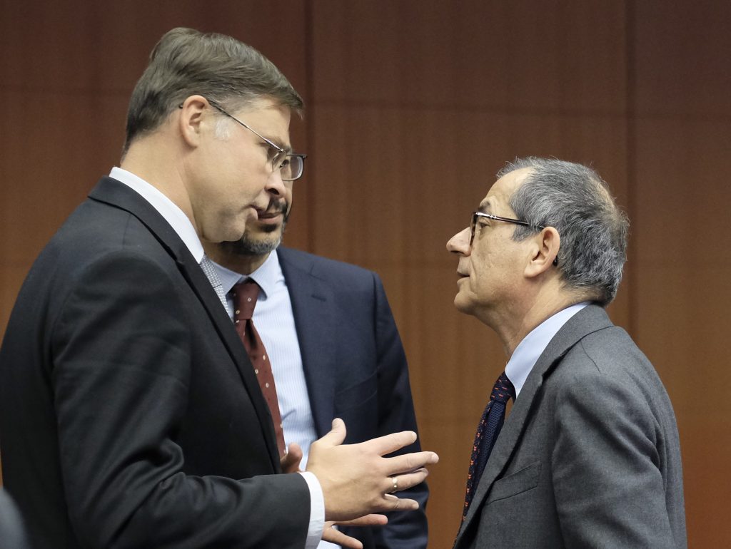Eurougoup Finance ministers meeting