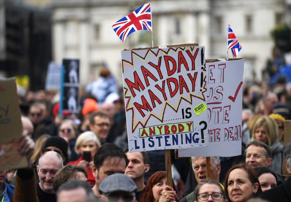Put it to the People march in London