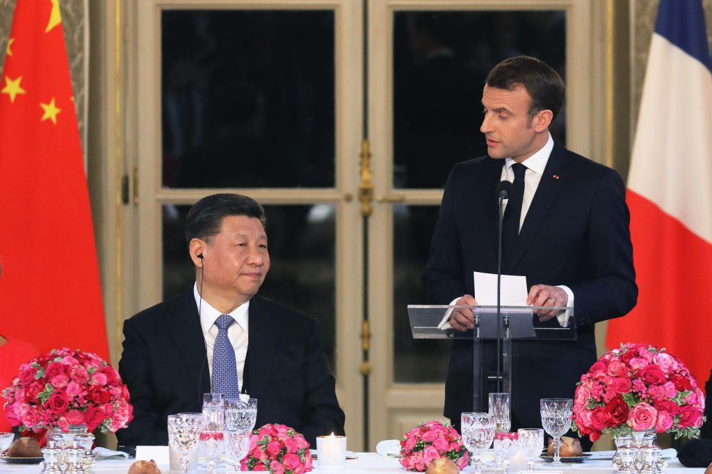 Chinese President Xi Jinping in Paris