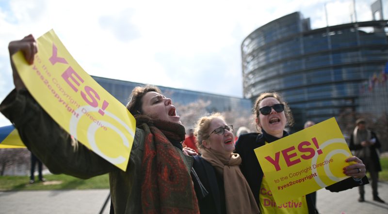 EU-Parlament stimmt für neue Copyright-Richtline