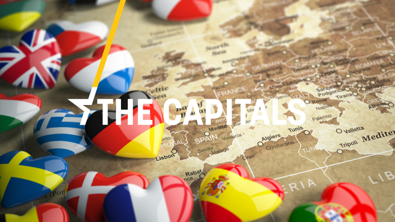 The Capitals: Macron, May, Merkel