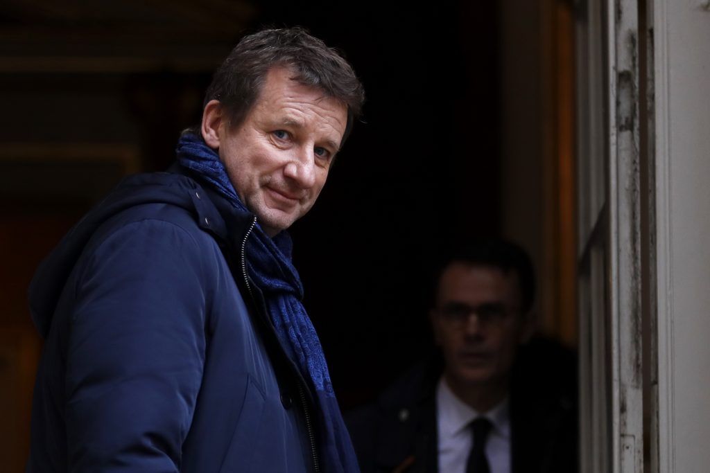 Political parties representatives meet with French Prime Minister in Paris