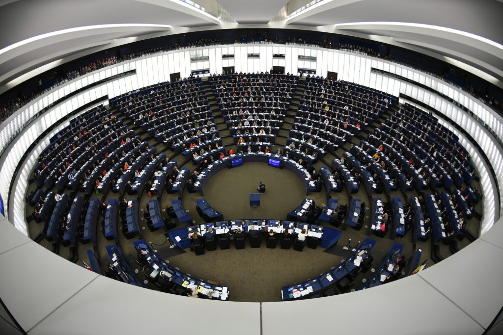 European Parliament in Strasbourg