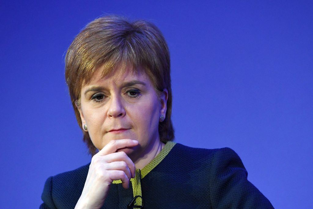 Sturgeon wants second referendum on Scottish independence by 2021
