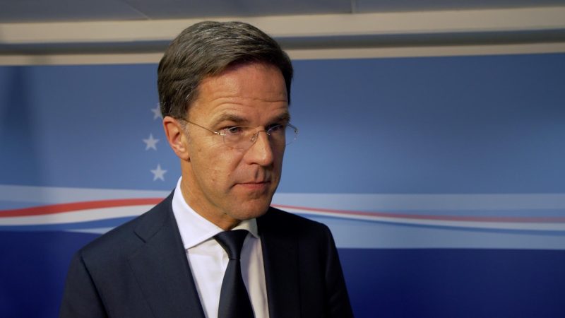 Rutte: "Werde Stabilisierungsinstrumente auf EU-Ebene niemals unterstützen"