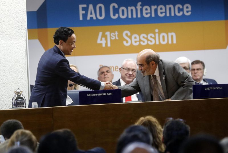 FAO-Vorsitz: China schlägt Europa