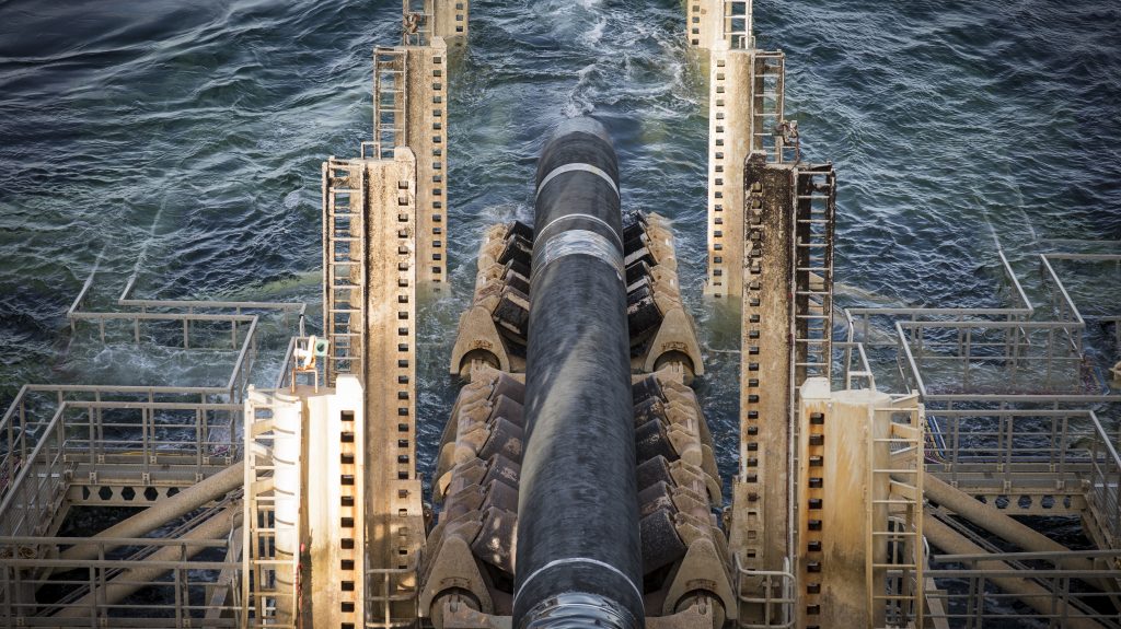 Nord Stream 2 pipe