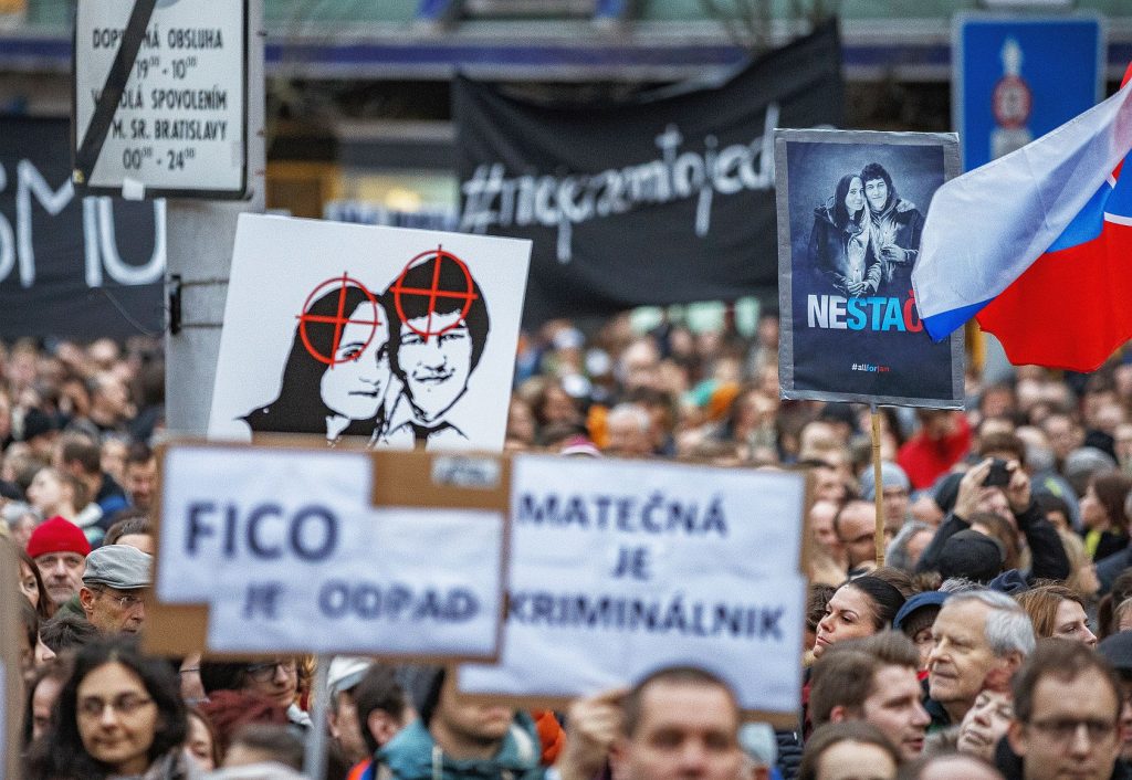 First anniversary of the murder of Slovak journalist Kuciak