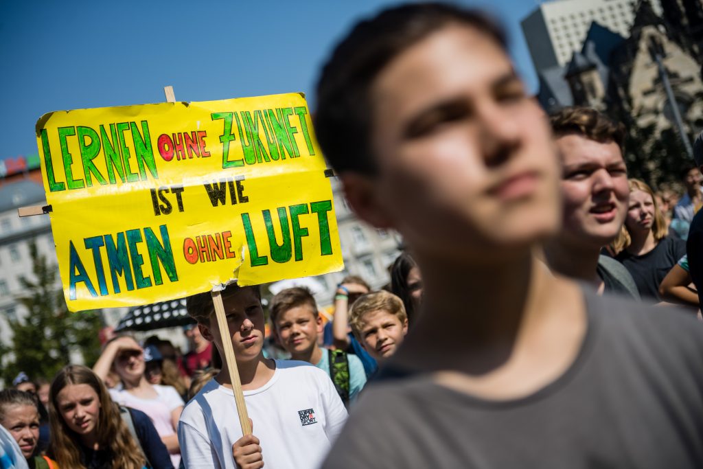 ‚Fridays for Future‘ demonstration in Leipzig