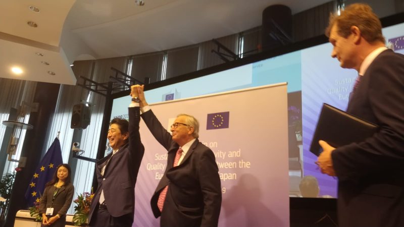 EU und Japan schließen weiteres Abkommen