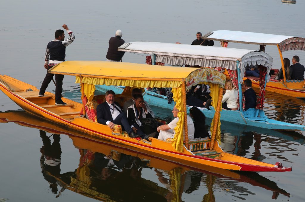 European Union delegation visits Kashmir amid tight security