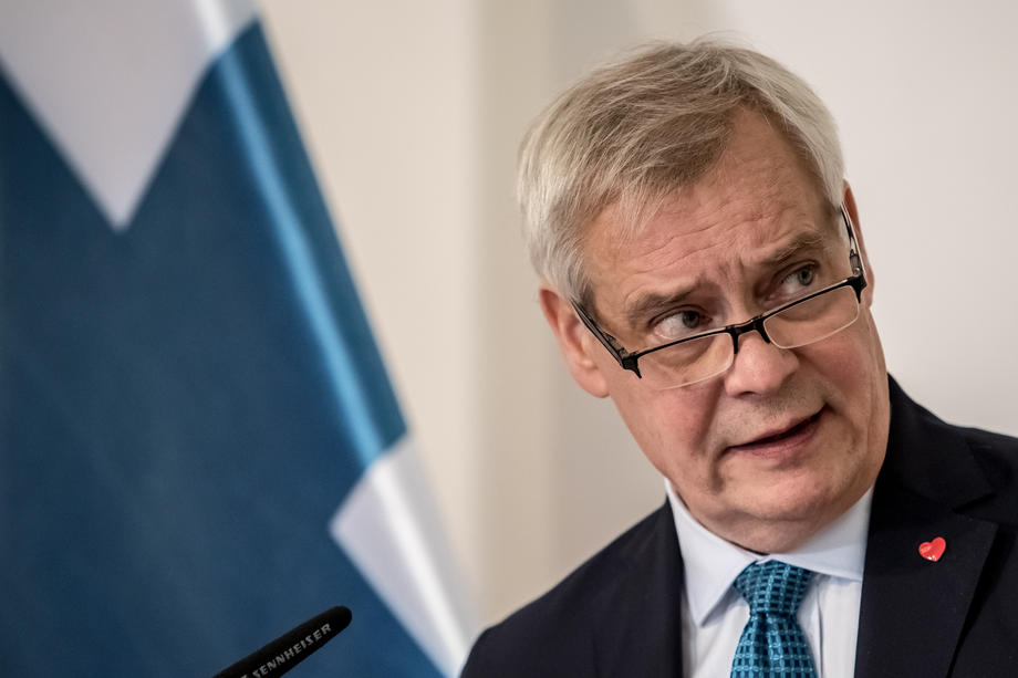 Finnish Prime Minister Rinne visits Prague