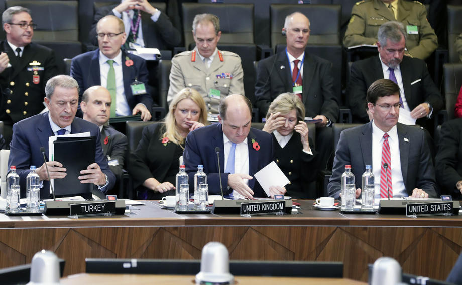 NATO Defense ministers meeting in Brussels