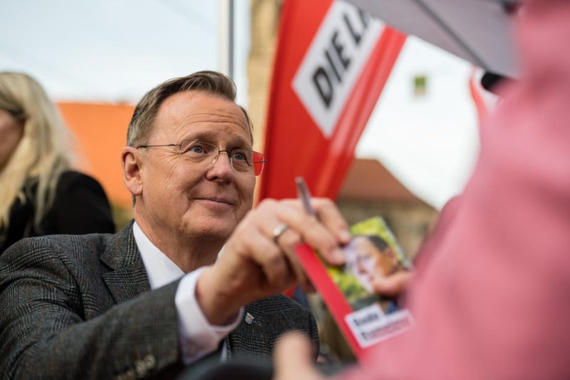 Thüringen-Wahl 2019: Linke beansprucht Regierungsbildung für sich