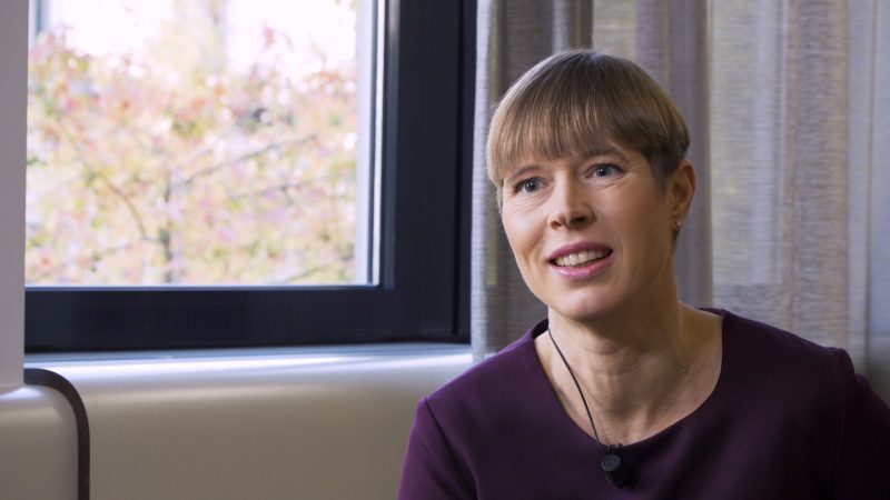 Nach Macrons "Hirntod"-Aussage: Estlands Präsidentin warnt vor Russland