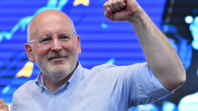 Timmermans übernimmt Nachfolge von Juncker