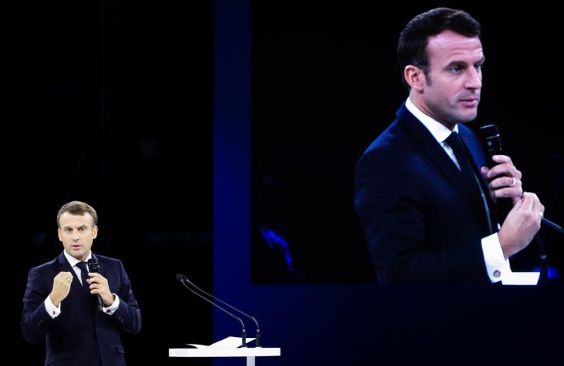 Macron: Europa kann "Power Broker" zwischen den USA und China sein