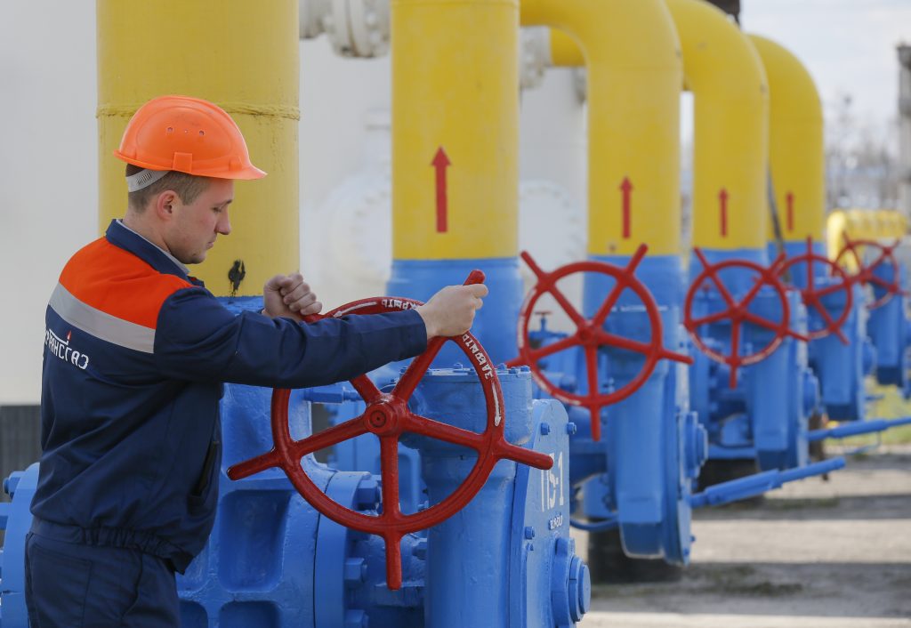 Gas compressor station in Boyarka