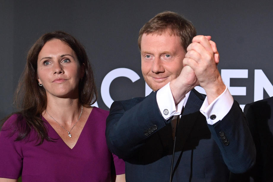 CDU, Grüne und SPD beschließen Koalitionsvertrag in Sachsen