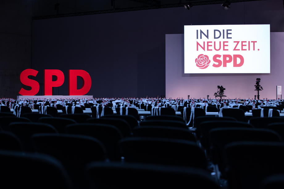 SPD party convention venue tour
