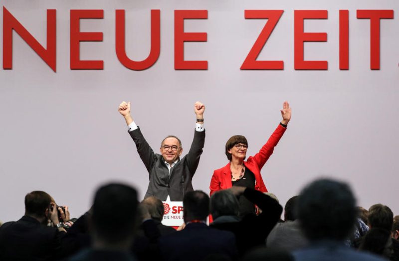 Neue SPD-Spitze auf Konfrontationskurs mit der Koalition