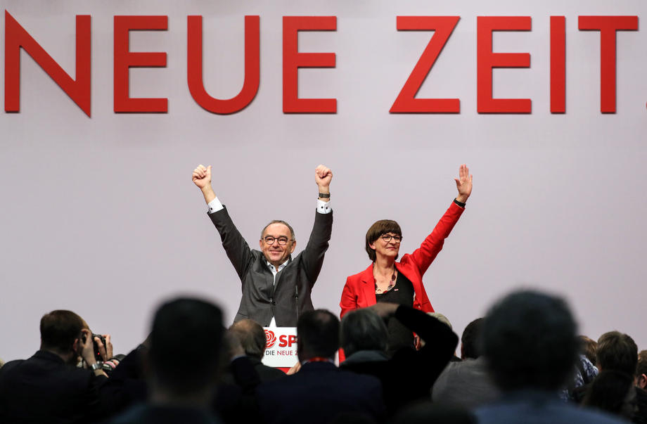 Social Democratic Party convention in Berlin
