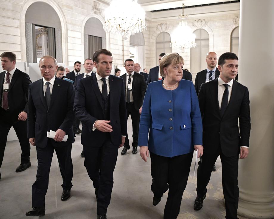 Normandy Four summit in Paris