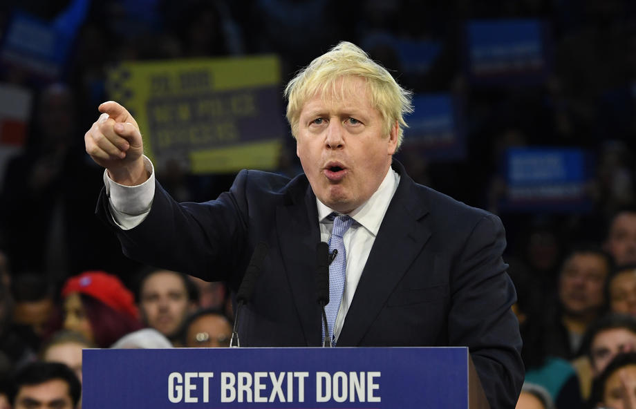 Conservative rally in London
