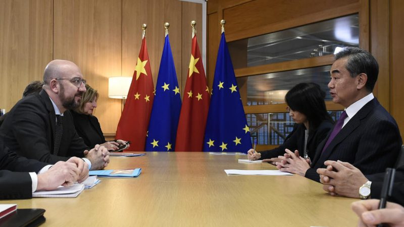 China fordert Aufnahme von Freihandelsgesprächen mit der EU