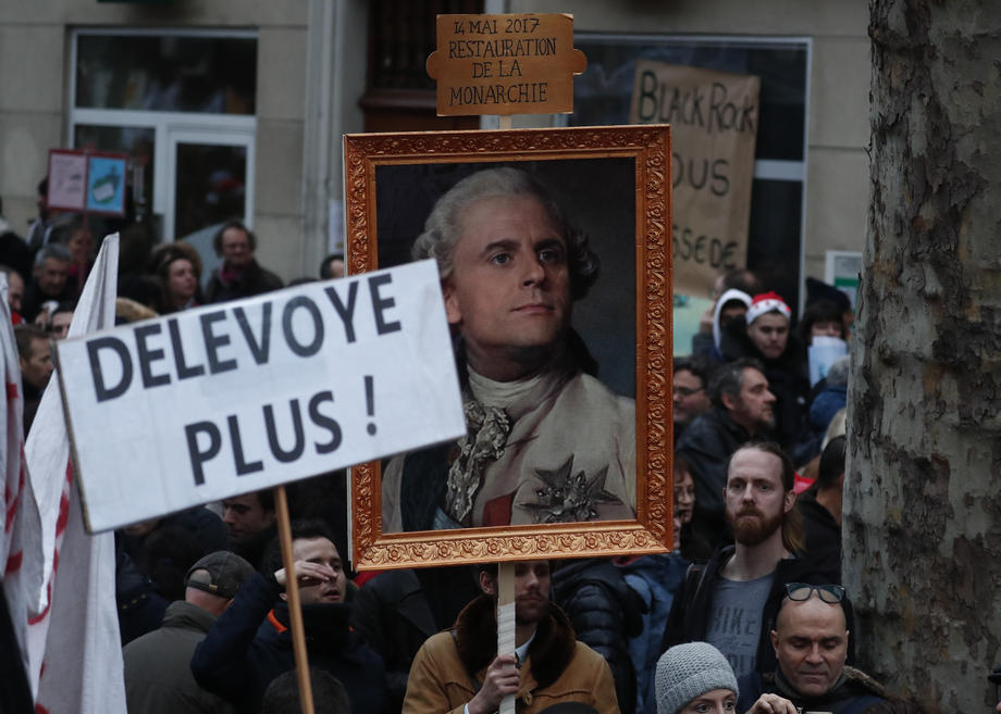 National strike in France