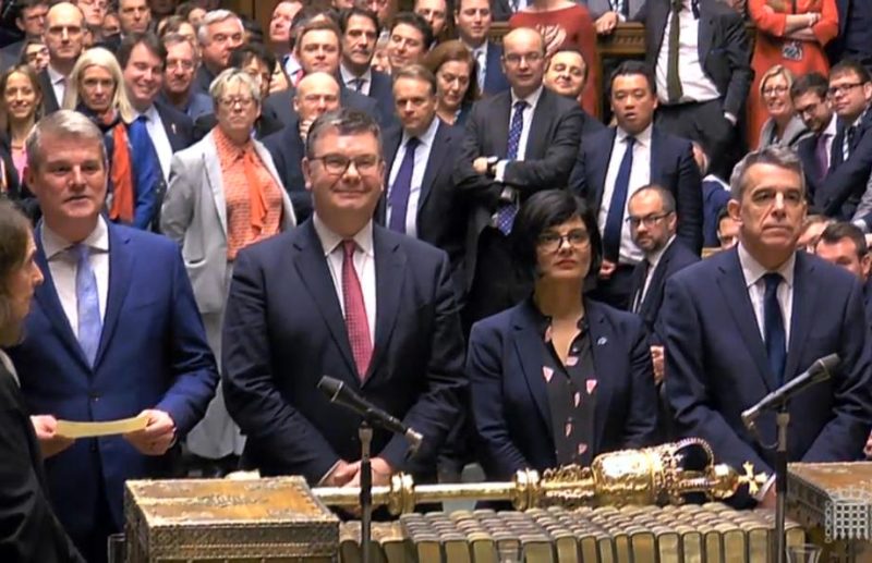 Brexit-Gesetz von Johnson schafft erste Hürde