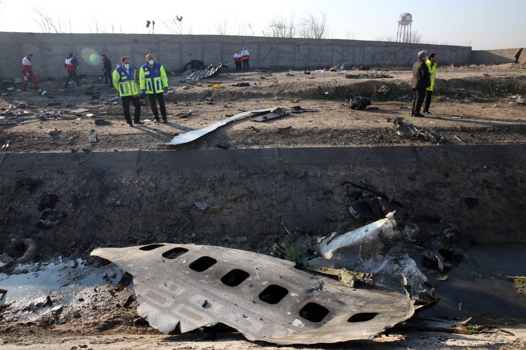 Ukraine International Airlines plane crashes near Tehran with 176 people on board