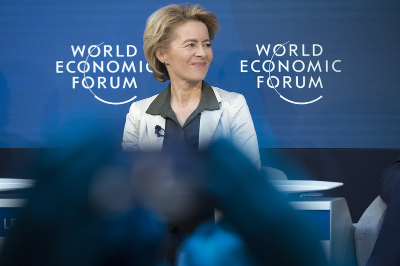 Kommissionspräsidentin nimmt an Weltwirtschaftsforum in Davos teil