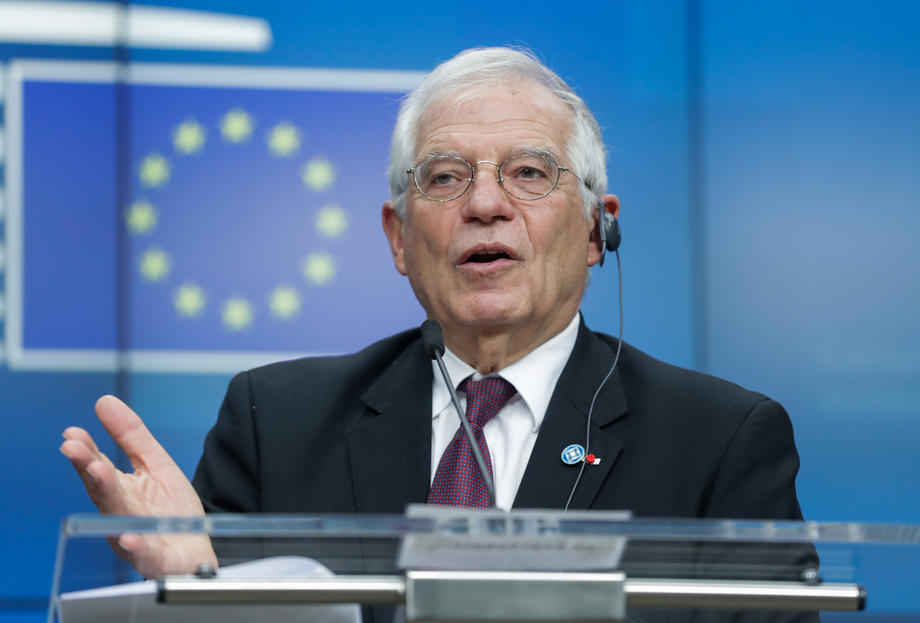 Press conference after EU Foreign Affairs Council in Brussels