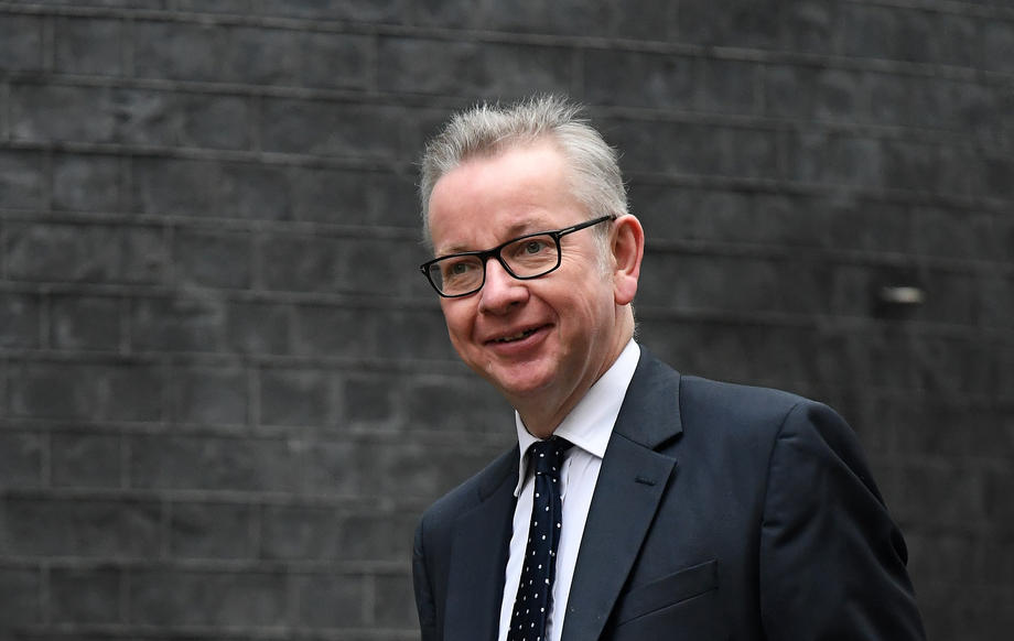 Michael Gove at 10 Downing Street