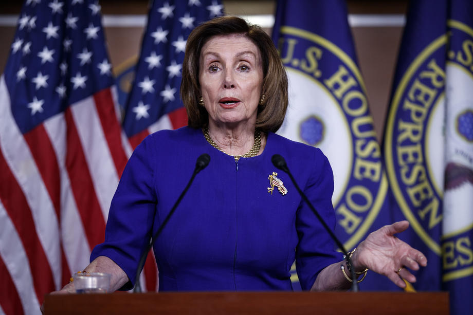 Sprecherin des Repräsentantenhauses Nancy Pelosi (D-CA)