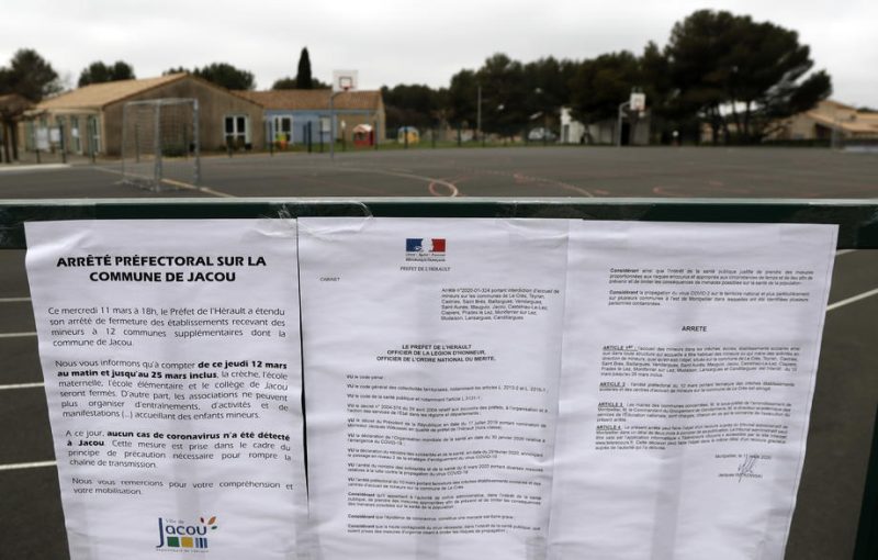 Portugal und Frankreich schließen alle Schulen