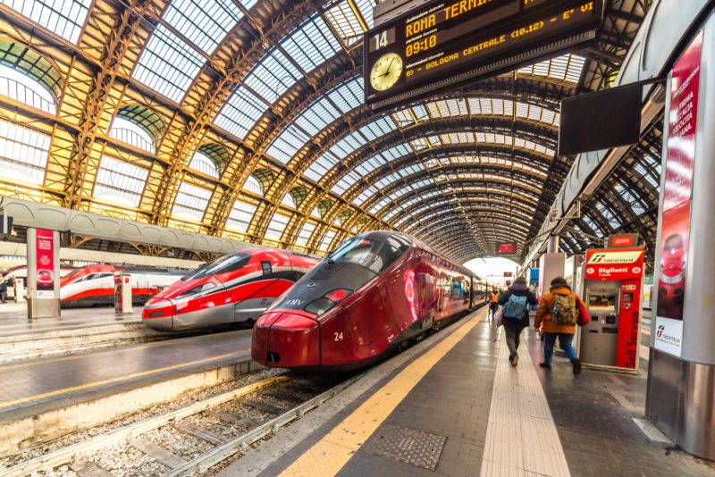 Zug vs. Flug: Vorteil für die Schiene?