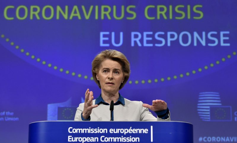 Von der Leyen: “Wir werden ein belastbares, grünes und digitales Europa aufbauen müssen”