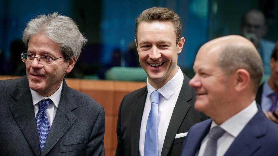 EU Eurogroup finance ministers‘ meeting