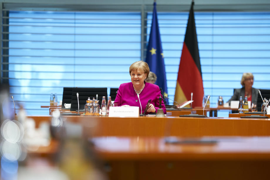 Weekly cabinet meeting in Berlin