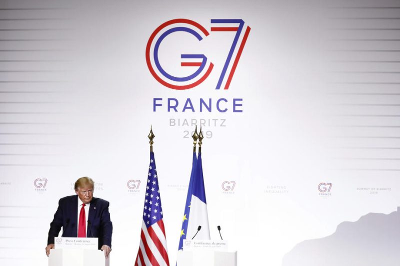 Trump kündigt Verschiebung und Erweiterung von G7-Gipfel an