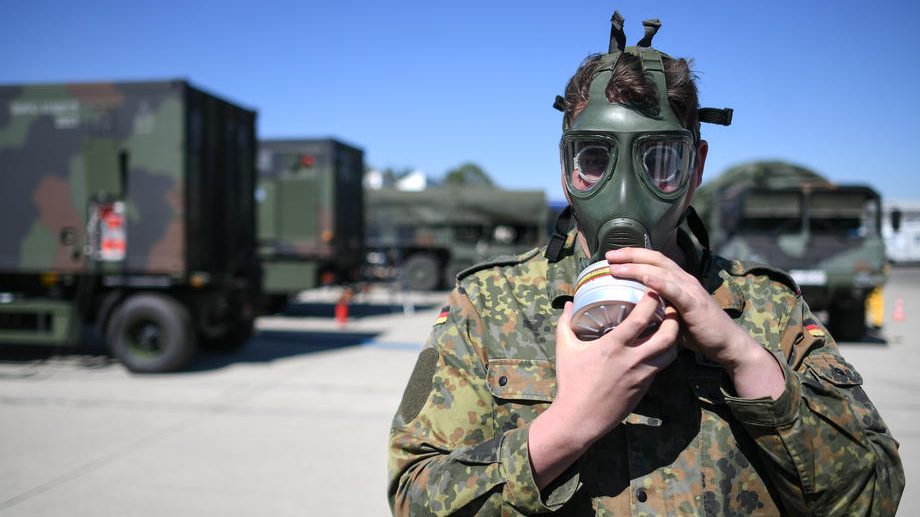 German army produces disinfectant