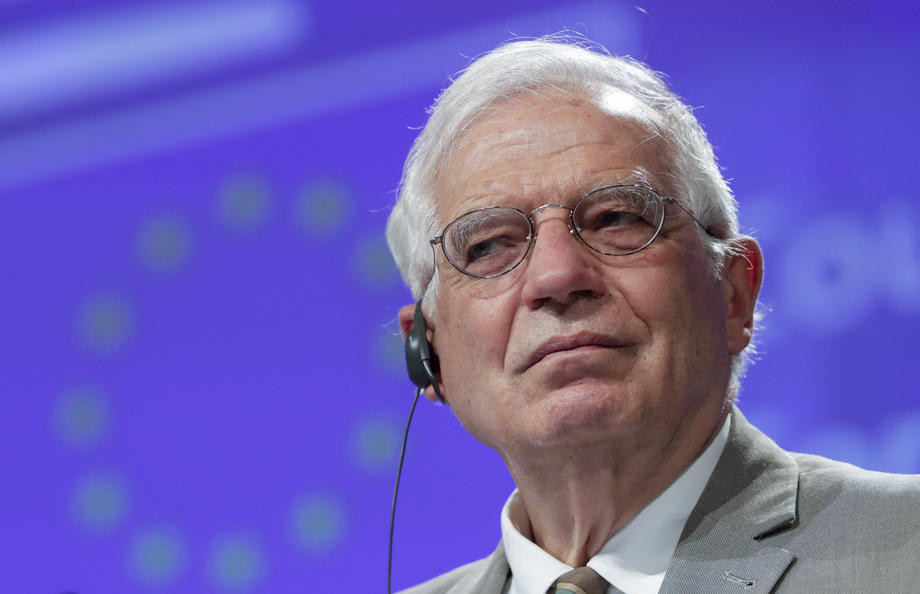 EU foreign affairs council video conference