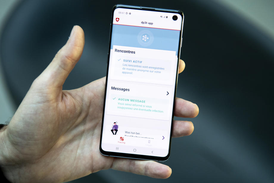 Swiss army tests proximity tracing app