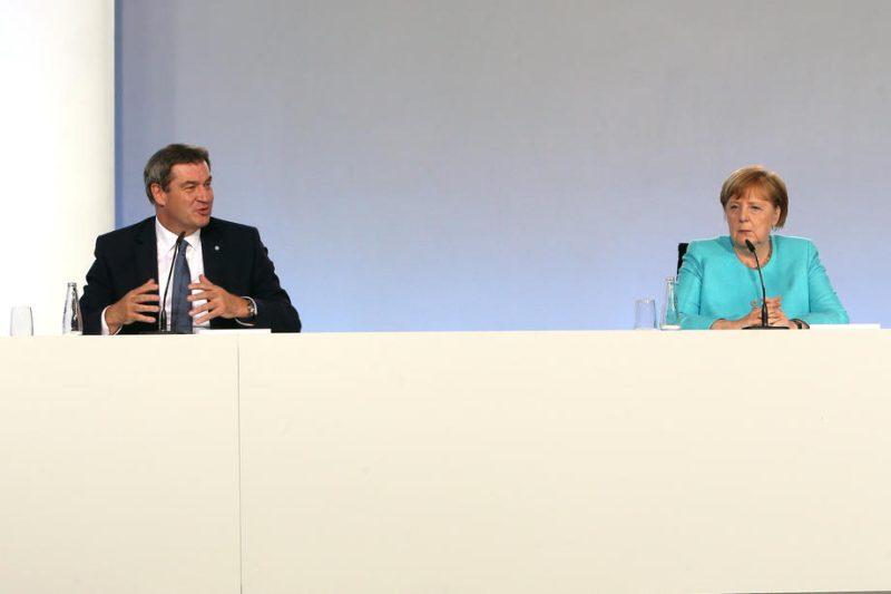 Umfragehoch der Union hält an, Söder bei K-Frage weiterhin vorn