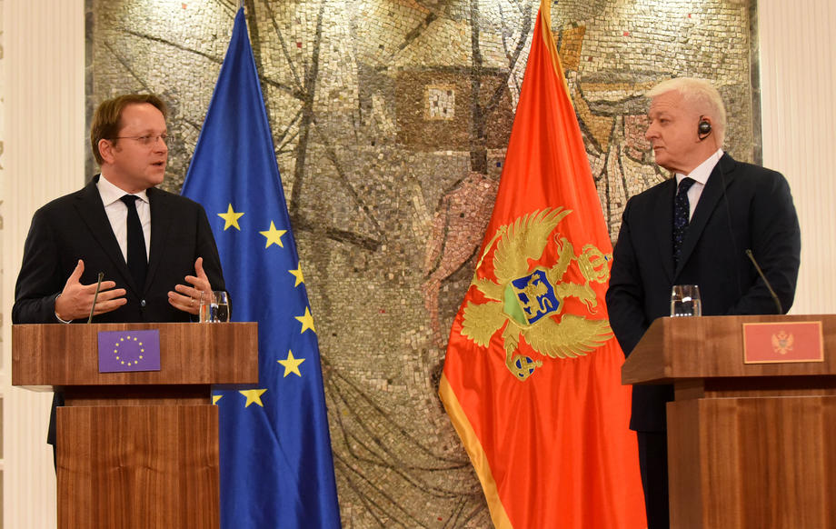 European Commissioner Oliver Varhelyi visits Montenegro